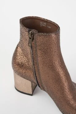 Celine Cracked Leather Boot -Blue Illusion celinecracked00003