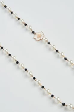 Camilla Rose Pearl Necklace -Blue Illusion chanelpearl00003