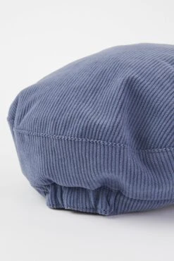 Charlie Cord Baker Boy Cap -Blue Illusion charliecordboycap00004