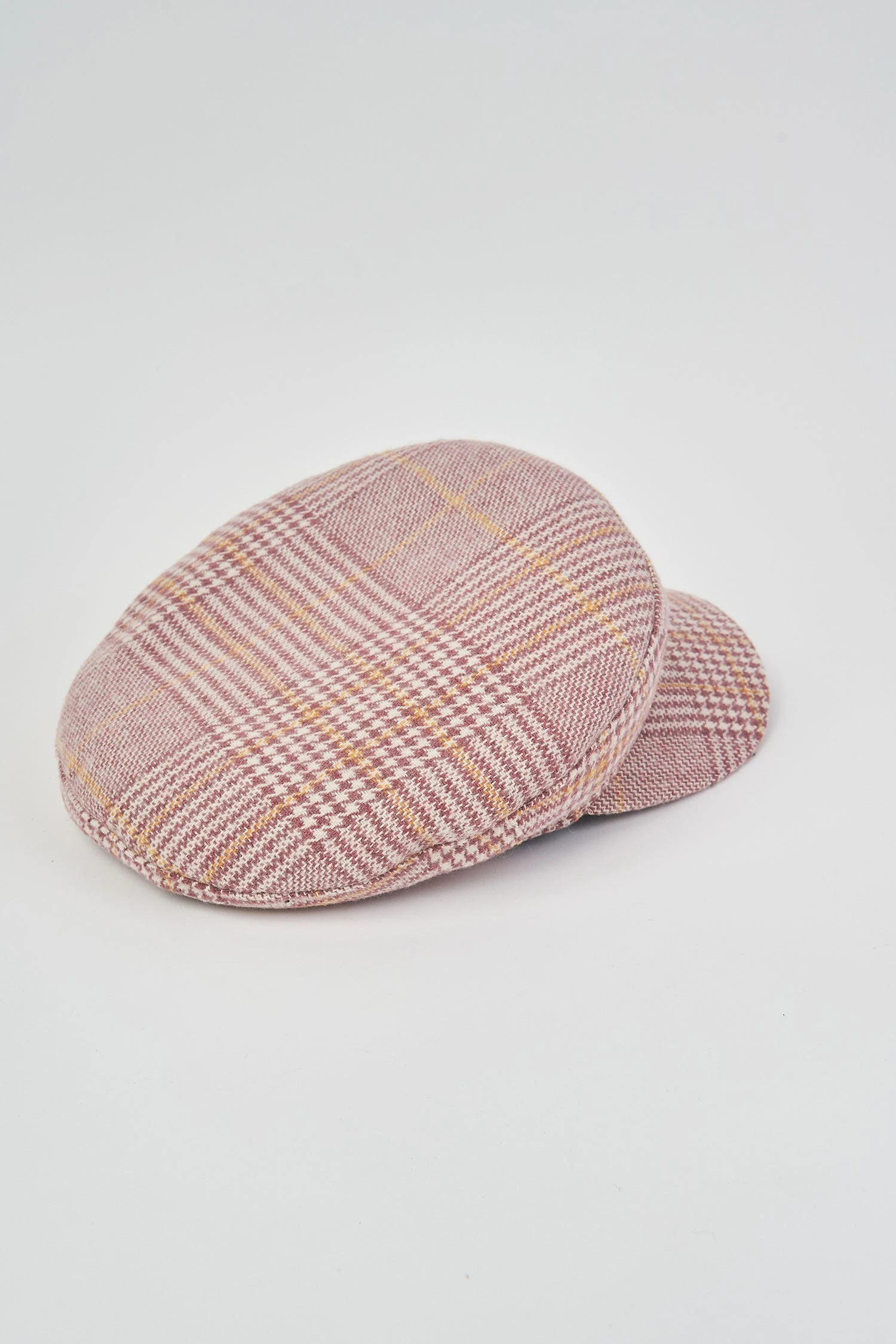 Check Baker Boy Cap 7 Check Baker Boy Cap - Image 5