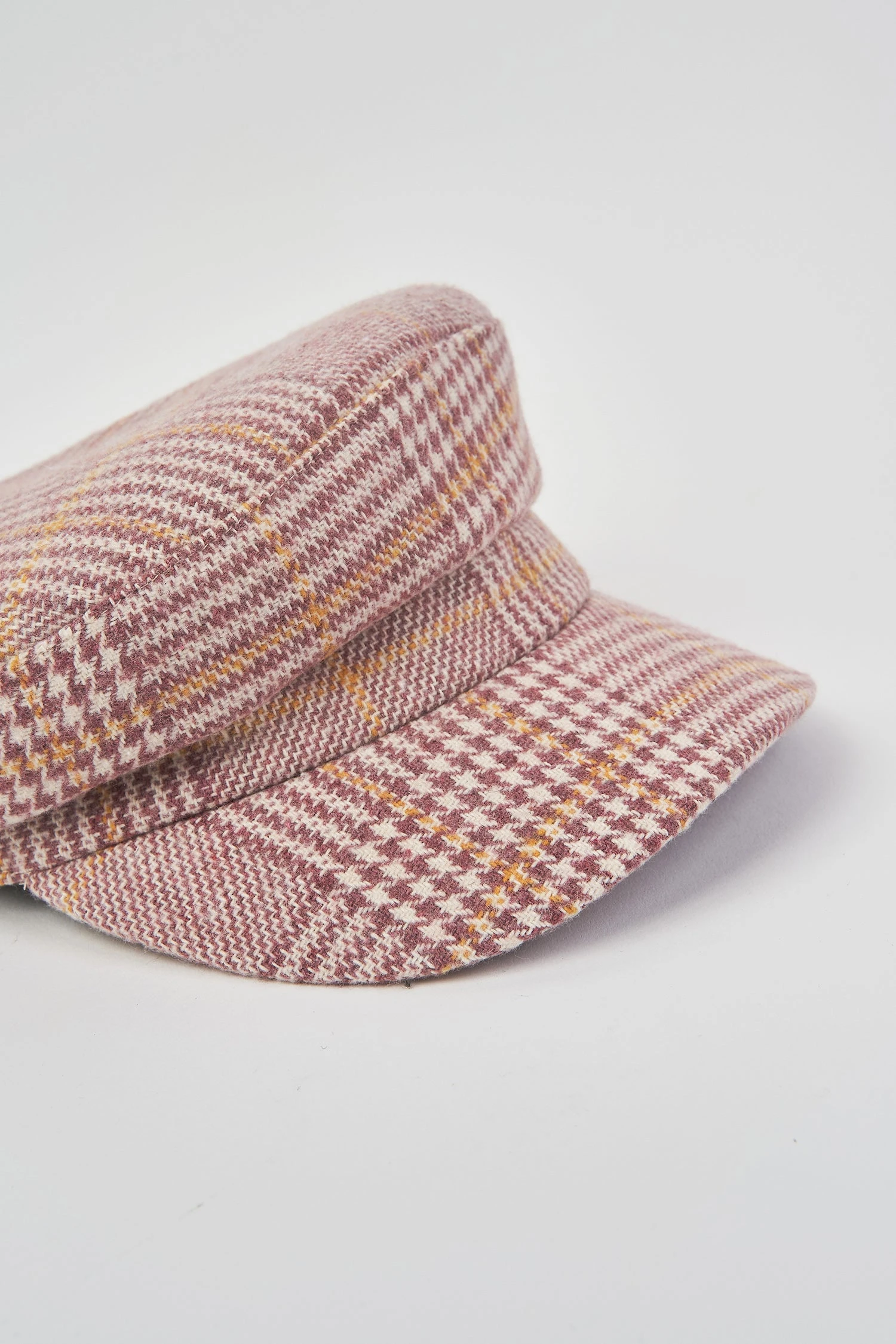 Check Baker Boy Cap 4 Check Baker Boy Cap - Image 2