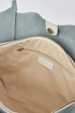 Classic Leather Tote 12 Classic Leather Tote -Blue Illusion classicleathertote00005