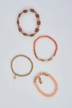 Coral Bracelet Set -Blue Illusion coralbracelet00001