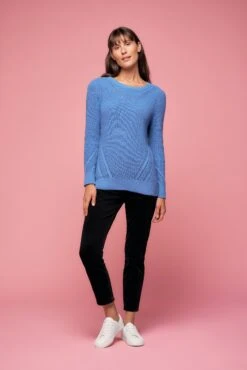 Cotton Rib Jumper 9 Cotton Rib Jumper -Blue Illusion cottonribjumper7305658edit