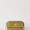 Crochet Weave Crossbody Bag
