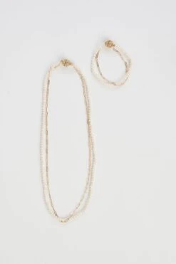 Elisse Pearl 2 In 1 Necklace