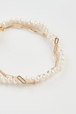 Elisse Pearl 2 In 1 Necklace 10 Elisse Pearl 2 In 1 Necklace -Blue Illusion elissepearl00005