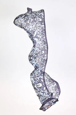 Fleur De Lis Silk Scarf