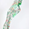 Green Multi Floral Scarf