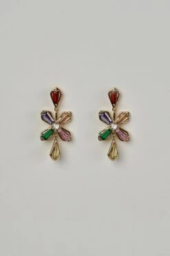 Flower Drop Earrings