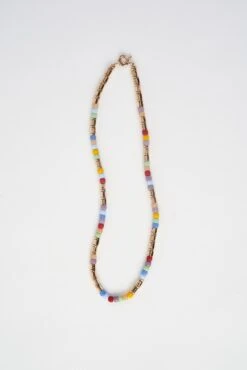 Golden Beaded Necklace