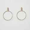 Gold Hoop Earrings 2 Gold Hoop Earrings -Blue Illusion goldhoop00004