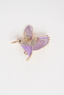 Hummingbird Brooch