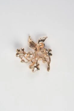 Hummingbird Poppy Brooch 7 Hummingbird Poppy Brooch -Blue Illusion hummingbird00002