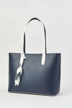Bree Tote Bag -Blue Illusion inkbree00002 2