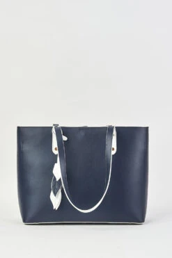Bree Tote Bag -Blue Illusion inkbree00007 2