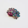 Jewel Cluster Brooch -Blue Illusion jewelclusterbrooch00001 2