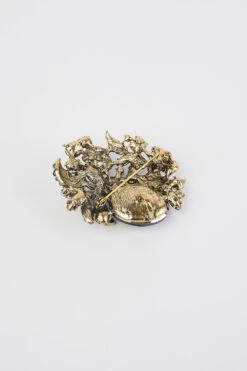 Jewel Cluster Brooch -Blue Illusion jewelclusterbrooch00002 2