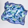 La Viennoiserie Square Scarf -Blue Illusion laviennoisseriescarf100001 edit