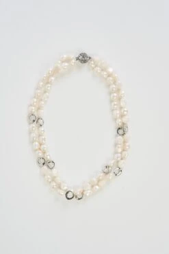 Layci Layered Pearl Necklace