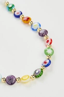 Les Fleurs Necklace -Blue Illusion lefleursnl 3