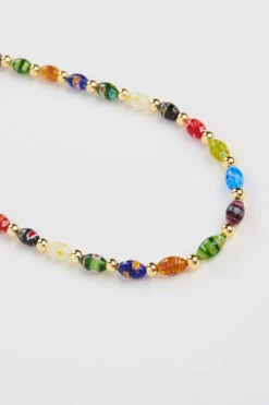 Les Ovales Necklace -Blue Illusion lesovales00004 2