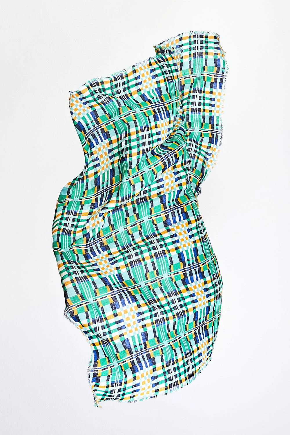 Lurex Check Scarf 3 Lurex Check Scarf