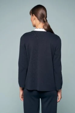 Milano Knit Cardigan 9 Milano Knit Cardigan -Blue Illusion milanoknitcardigan7304125