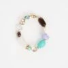 Multi Bead Bracelet -Blue Illusion multibeadbraceletandcollar00005