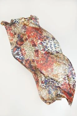 Multicolour Animal Scarf