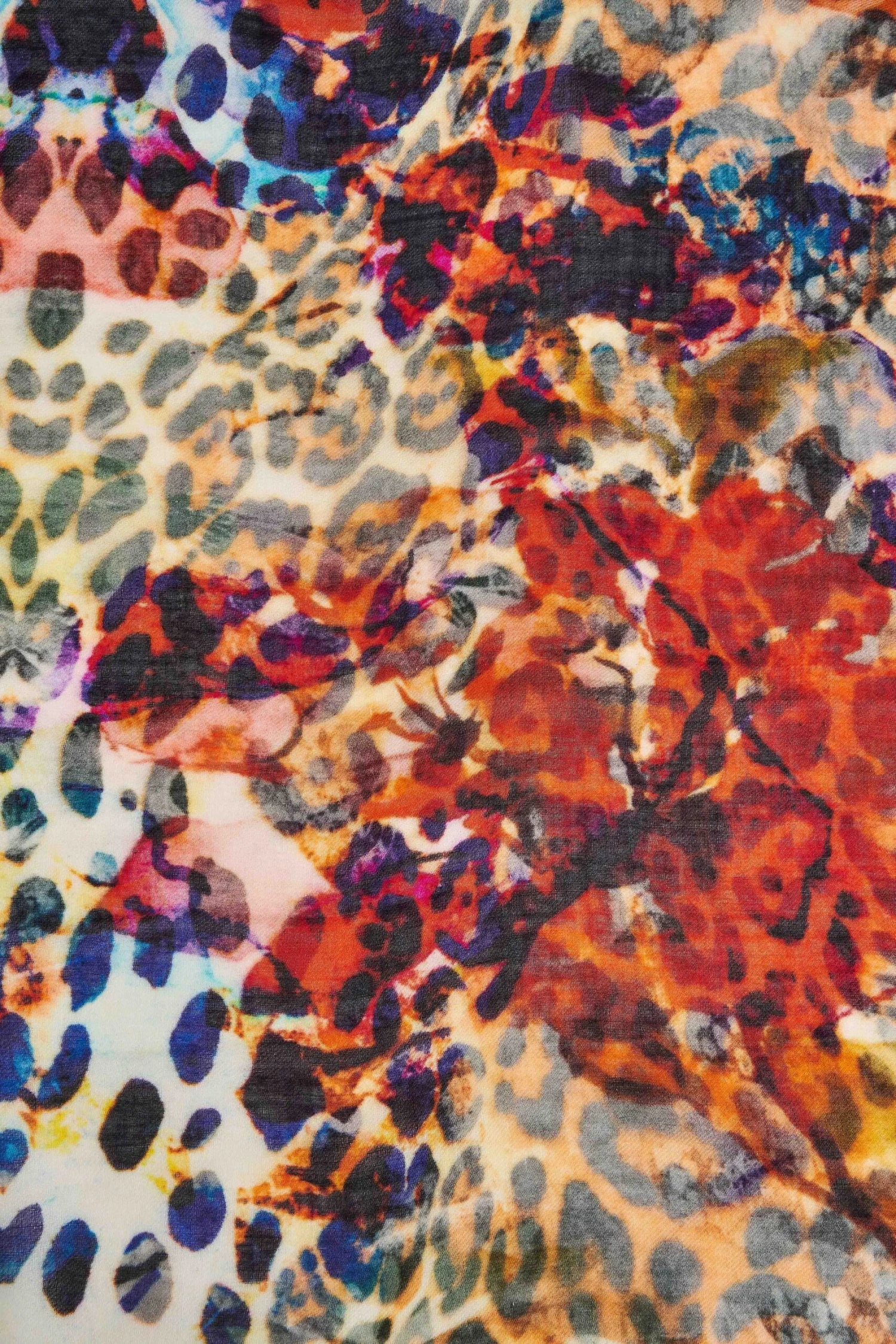 Multicolour Animal Scarf 5 Multicolour Animal Scarf - Image 3