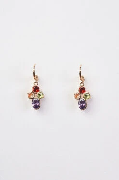 Multi Glass Earring