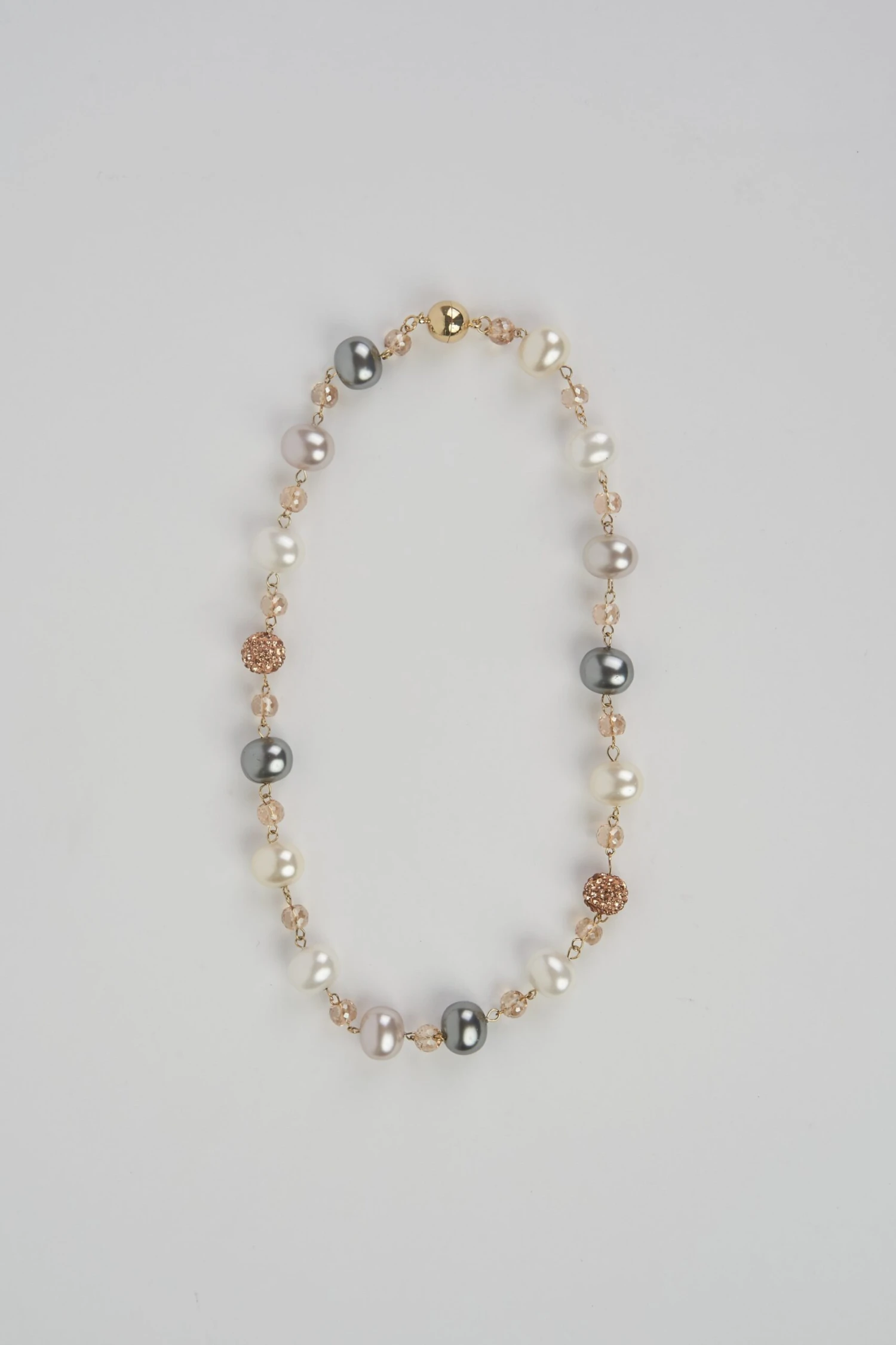 Multi Pearl Necklace 3 Multi Pearl Necklace