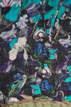 Painted Square Scarf -Blue Illusion paintedsquare00001 2