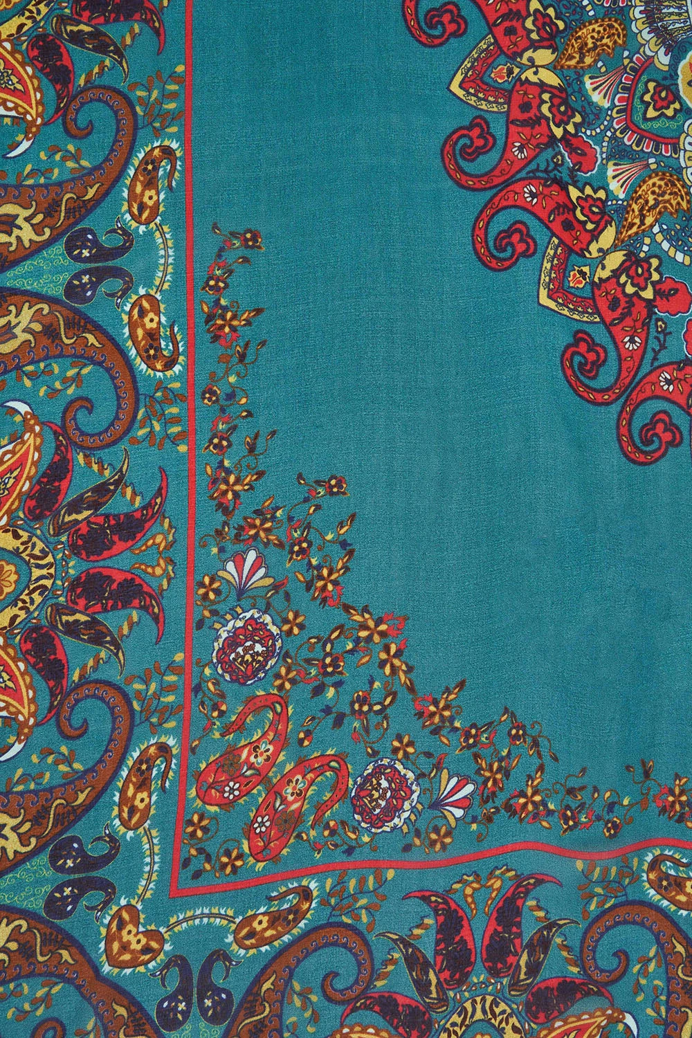Paisley Square Scarf 6 Paisley Square Scarf - Image 4