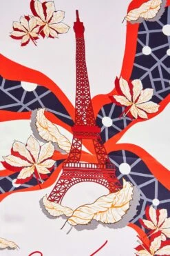 Parisian Square Scarf 7 Parisian Square Scarf -Blue Illusion parisianscarf00001web