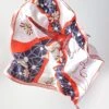 Parisian Square Scarf -Blue Illusion parisianscarf00004
