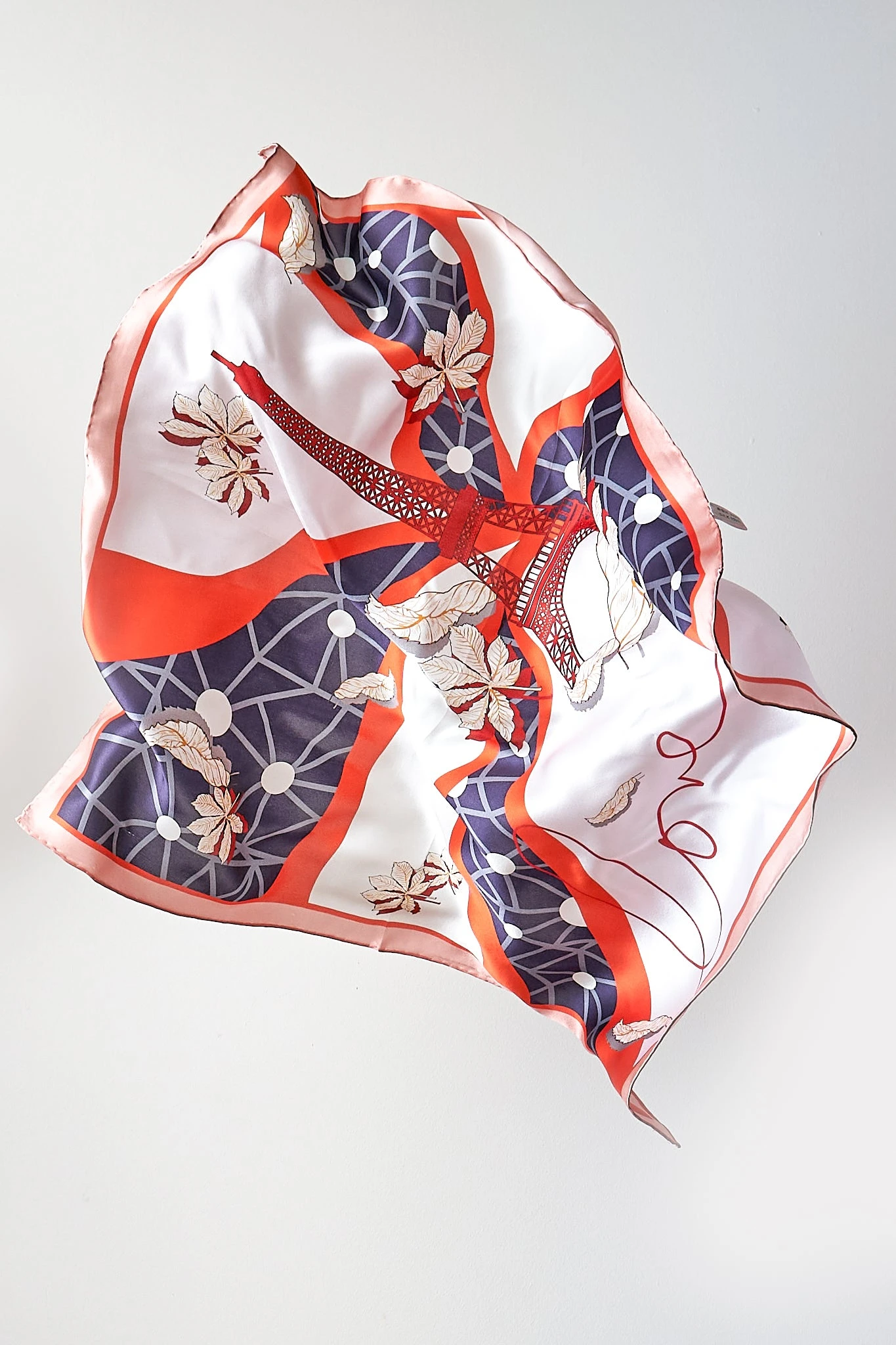 Parisian Square Scarf 3 Parisian Square Scarf