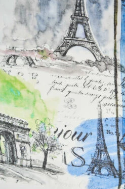 Paris Watercolour Scarf -Blue Illusion pariswatercolour00002 2