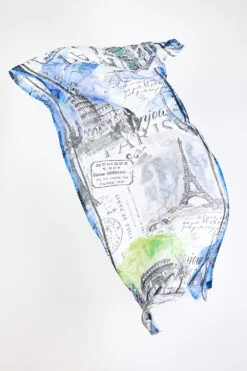 Paris Watercolour Scarf