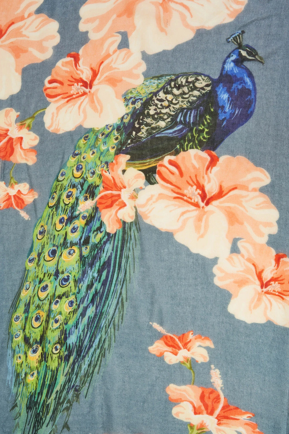 Peacock Bloom Scarf 5 Peacock Bloom Scarf - Image 3