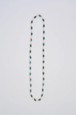 Pearl And Stone Necklace