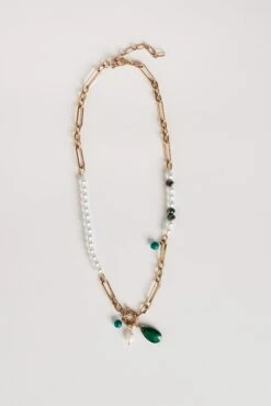 Pearl Charm Necklace