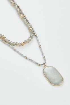 Pendant Necklace -Blue Illusion pendantnl00003