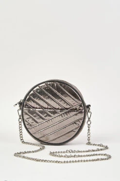 Pewter Circle Bag