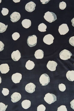 Polka Dot Square Scarf -Blue Illusion polkadot 2