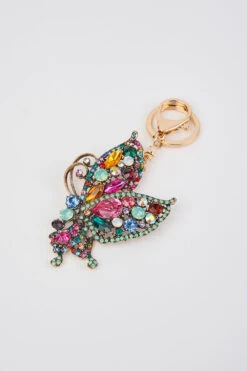 Rainbow Butterfly Keychain