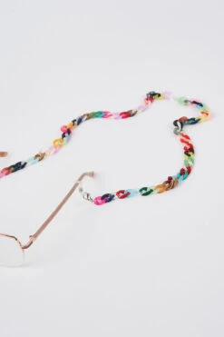 Rainbow Link Glasses Chain -Blue Illusion rainbowlinkglasschains00016 2