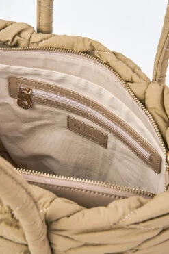 Renae Ruched Tote -Blue Illusion renaetote00001 2