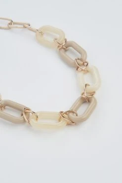 Resin Chain Necklace 7 Resin Chain Necklace -Blue Illusion resinchain00003